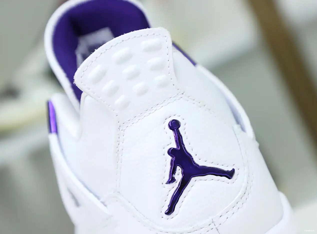 4 JORDAN METALLIC PURPLE AIR 0503